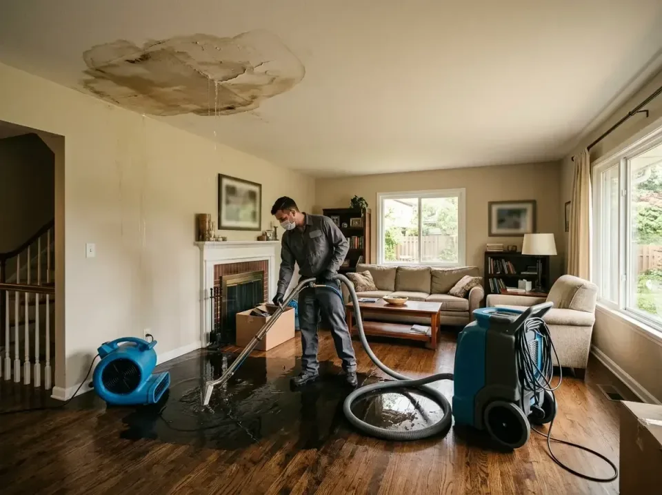 attic-pipe-burst-ceiling-drip-008 — frequently asked questions, Water Damage Restoration & Carpet Care in Washougal, WA